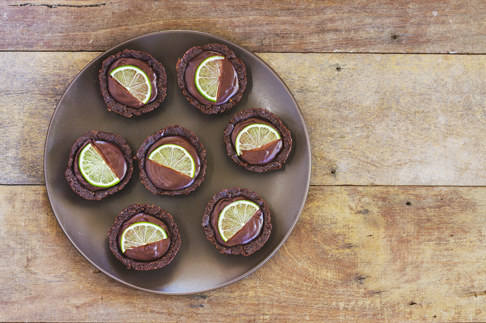 Chocolate and Lime Tartlets